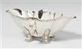 A Brussels silver gravy boat. Maker' mark "meander", 1768. - image-1