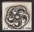 A Lissabon silver-mounted palisander wood folding frame. Marks of Fa. Leitao, 1881 - 87. - image-2