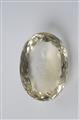 A citrine cameo depicting the Virgin enthroned - image-1