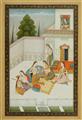 Three Moghul-style paintings. 20th century - image-2