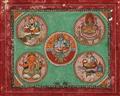 Four large North Indian paintings. 19th/20th century - image-2