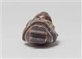 Three boxwood netsuke. 19th century - image-5