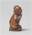 Three boxwood netsuke. 19th century - image-6