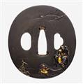 A shibuichi tsuba. 19th century - image-1