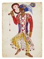 Probably Natalia Sergeevna Goncharova - Untitled (Costume Design) - image-1