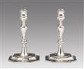 A pair of Namur silver candlesticks - image-1