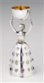 A Hamburg silver "jungfrau" cup - image-1