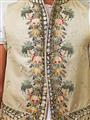 A rare French embroidered silk vest - image-2