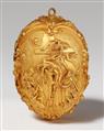 A Russian gilt metal easter egg with biblical scenes - image-1