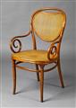 A Thonet bentwood armchair, type no. 3 - image-1