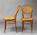 A pair of Thonet bentwood chairs - image-1