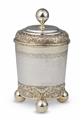 A large Régence Augsburg parcel gilt silver beaker - image-1