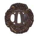 An iron tsuba. 19th century - image-1