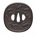 A large iron tsuba. 18th/19th century - image-1