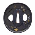 Tsuba. Shakudô. Gotô-Arbeit. 18. Jh. - image-2