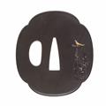 Tsuba. Shibuichi. 18./19. Jh. - image-1