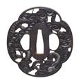 Tsuba. Shibuichi. 18. Jh. - image-2