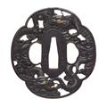 Tsuba. Shibuichi. 18. Jh. - image-1