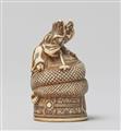 An ivory netsuke of Kiyohime. First half 19th century - image-2