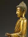 A gilt bronze figure of Buddha Shakyamuni. 17th/18th century - image-3