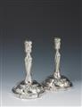 A pair of Brunswick silver candlesticks - image-1