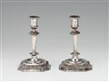 A pair of Silesian silver candlesticks - image-1