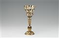 A small Nuremberg silver gilt columbine cup - image-1