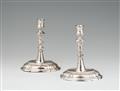 A pair of Thorn silver candlesticks - image-1