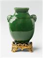 A small Chinoiserie faience vase - image-1