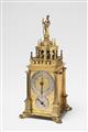 A table clock by Hans Gruber of Nuremberg - image-1