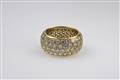 An 18k gold and diamond memory ring - image-3