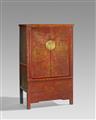 A large lacquered wood cabinet. Qing dynasty - image-1