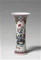 Gu-förmige famille-rose Vase. Samson, Frankreich. 19. Jh. - image-1