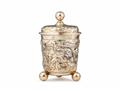 A Berlin parcel-gilt silver beaker with ball feet - image-1