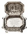 A Baroque Augsburg silver coffer with a dedication from the Crown Prince of Prussia - image-4