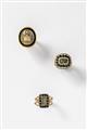 A George IV 9k gold swivel memory ring - image-3