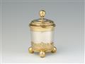 A parcel gilt Augsburg silver beaker - image-1