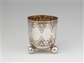 A Dresden silver gilt beaker - image-1