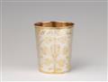 A parcel gilt silver beaker - image-1