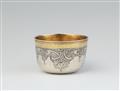 A Moscow parcel gilt silver beaker - image-1