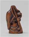 A boxwood netsuke of Kan’u. Early 19th century - image-3