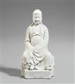 A blanc de Chine figure of a seated Guandi. Dehua. 17th century - image-1