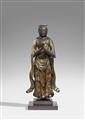 A gilt and lacquered wood figure of Seishi Bosatsu. Late Edo period - image-2