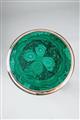 A pair of silver and malachite gueridons - image-2