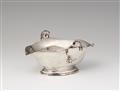 A Brussels silver gravy boat - image-1