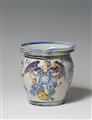 A rare Swiss faience pitcher with an allegory of fame - image-2