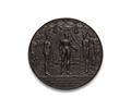 A cast iron medallion commemorating the German Campaign - image-1