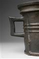 An important Gothic one-handled mortar with a zoomorphic spout - image-3
