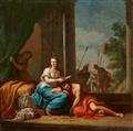 Bolognese School early 18th century - Samson und Delilah Samson Destroying the Philistine Temple - image-2