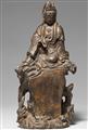 Bodhisattva Guanyin, Bronze. Süd-China. 18. Jh. - image-1